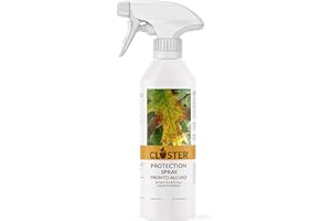 CLOSTER Protection Spray - Rimedio Naturale Contro Funghi, Peronospora e Oidio - Insetticida Piante, Antiparassitario Piante Liquido - Difende Orto, Giardino, Fiori e Frutta da Malattie (Spray 500 ML)