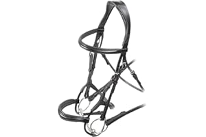 Shires Velociti Rolled Padded Cavesson Bridle