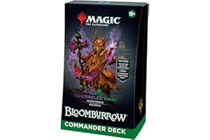 Magic: The Gathering Bloomburrow Commander Deck - Squirreled Away (100-Card Deck, 2-Card Collector Booster Sample Pack + Accessories) (English Version)