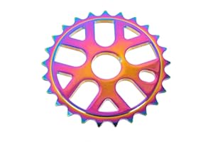 KHEBIKES KHE MVP BMX Aluminium Chain Ring 25 Teeth Oil Slick Jet Fuel CNC Only 56g - V85