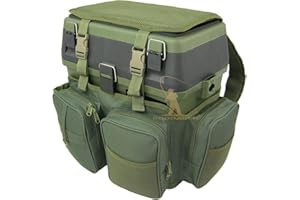 Roddarch© Fishing Seat Box & Rucksack. Fly Sea Coarse Fishing Seat Backpack.