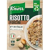 Knorr Risotto con Funghi Porcini, Risotto Pronto con Ingredienti Naturali, 100% Riso Italiano e Chicci al Dente, Preparazione