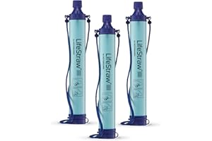 LifeStraw Personal Water Filter for Hiking, Camping, Travel, and Emergency Preparedness
