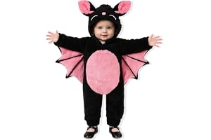 Beipegin fladdermusdräkt barn pojkar flickor fleece fladdermus vinge outfit barn overall sparkdräkt för spädbarn halloween kl