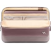 Inateck 13 Inch 360&deg; Protection Large Capacity Laptop Case, Purple | Compatible with MacBook Air 13" M5-M1 2026-2018 A3449, M