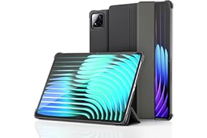 DLveer Funda para Xiaomi Pad 7/ Xiaomi Pad 7 Pro 11.2 Pulgadas - Ultradelgada Smart Cover con Función de Auto Sueño/Estela Funda para Xiaomi Pad 7/Pad 7 Pro 11.2 Inch, Negro