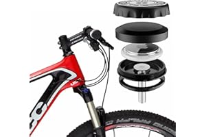 DLENP Fahrradhalterung für AirTag , Versteckte-AirTag-Fahrrad Kompatibel mit 1-1/8„ und 1-1/4“ (28,6mm oder 31,8mm), Anti-Diebstahl-Fahrrad-GPS-Tracker-Zubehör Wasserdichte AirTag-Halterung für Fahrräder