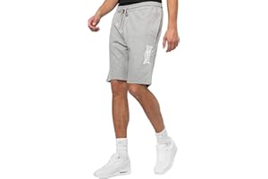 Lonsdale London Fringford Hombre Pantalones Cortos Gris