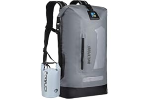 IDRYBAG Waterproof Backpack Dry Bag 20L/30L/40L, Floating Dry Backpack Waterproof for Men, Dry Sack Waterproof Bag for Kayak