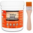 Kliffoo Transparent Waterproofing Glue 300 ML with Brush for Roof Water Leakage Solution, Crack Seal Agent Indoor & Outdoor, Waterproof Coating Sealant for Bathroom, Pipes, Wall, Tile Surface, Window