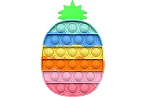 Ousyaah Pincez Sensorielle Jouet, Push et Pop Bubble Sensory Fidget Toy, Rainbow Figit Jouet Autisme Besoins spéciaux Anti-Stress, Jouets Amusants et Jouets Éducatifs