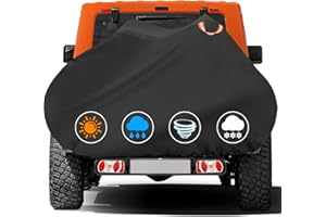 Zettum Bicycle Cover for Transport of 2 Bikes - Bicycle Cover for Rear Carrier Waterproof & Heavy Duty, PU Coating Bicycle Garage for Outdoor Storage on the Car Clutch Travel Storage