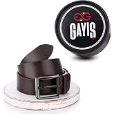 GAYIŞ &Ouml;ZEL OVAL KUTULU |%1OO HAKİKİ MANDA DERİSİ | ERKEK KOT PANTOLON KEMERİ | HEDİYELİK &Ccedil;EYİZLİK KEMER