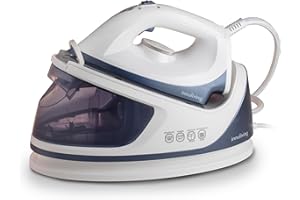 Innoliving Ferro da Stiro con Generatore Vapore Continuo INN-681, Potenza 2250W, Serbatoio da 1.1Litri, Pressione Vapore 3,5 Bar, con Funzione Anticalcare e Piastra in Ceramica