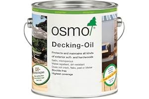 UPTOHIGH Osmo Decking Oil Clear - 2.5 Litre