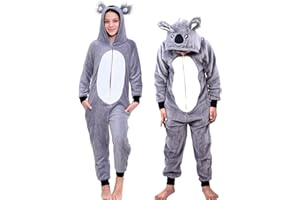 A2Z 4 Kids Zwierzę Onesie Dla Dzieci Unisex Koala Chłopcy Super Miękki Kostium Dla Dzieci Onesie Piżama Wygodne Dzieci Sukienka Up Kostium Do Kids Prezenty Wiek 2-13 Lat