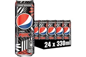 Pepsi Max Läskedryck, 330 ml x 24 stycken