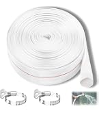 Silverline Plat Décharge Tuyau 10m X 50mm DIY Extérieur Outils