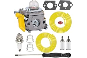 ZAMDOE 308054043 Carburateur pour Ryobi RY28000 RY28020 CS26 RY28040 SS26 RY09053 RY28021 RY28025 RY09056 RY09055 UT33600A UT33600 UT33650 26cc 30cc 25cc Débroussailleuse Souffleur