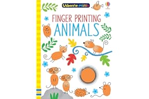 Finger Printing Animals (Usborne Minis)