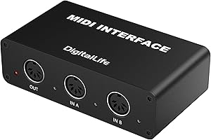 DigitalLife MERGE-3 5-Pin MIDI Interface Merge Box - 3 In 1 Out