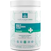 Naturagen Pro Assist Multi Kolajen Tozu 330 gr | Tip 1, 2 &amp; 3 Kolajen Peptitleri | 10.000 mg | Hyaluronik Asit ve C Vitamini 