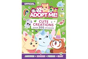 Adopt Me! Cute Creations Sticker Book: The perfect Activity Book for fans of Number 1 favourite online game, Adopt Me! Ideal for ages 7-11