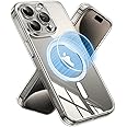 UGREEN iPhone 15 Pro Case MagSafe (MagU), Revolutionary iCrystal Tech Clear Cover, MIL-Grade Protection, Anti-Scratch, Camera Protective, Magnetic Transparent Slim iPhone 15 Pro 6.1" Accessories