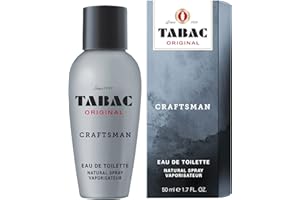 ‎TABAC ORIGINAL Tabac Original Craftsman Eau de Toilette - moderne Frische, facettenreich und lang anhaltend - für gepflegte Männlichkeit, 50 ml Natural Spray Vaporisateur 1 stück