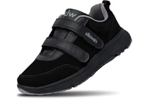 diawin Scarpe Larghe da Uomo e Donna – Vera Pelle, Punta Larga, Extra profondità, Interno Spazioso, Ideali per Piedi Sensibili e Gonfi, Adatte per Diabetici, Massimo Comfort Durante Tutto Il Giorno