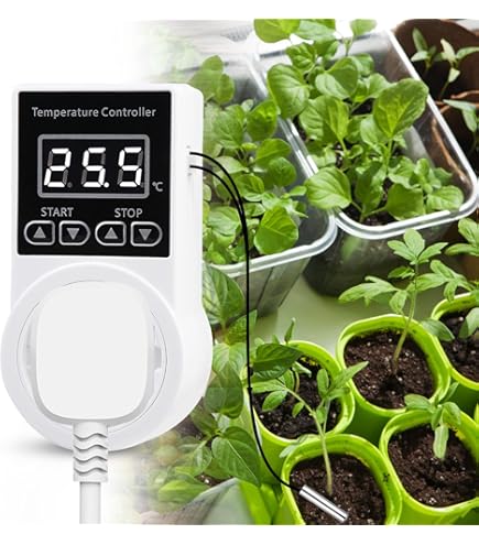 Termostato Digitale Con Sonda - Presa Intelligente Per Controllo Temperatura Da -20°C A 120°C - Foto 8