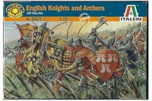 Italeri - I6027 - Maquette - Figurine - Chevaliers et Archers Anglais - Echelle 1:72