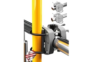 Menz Support pour Balcon – Base Renforcée et Ajustable, Montage Flexible, Couleur Anthracite