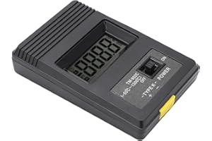 MARHYNCHUS Medidor de Temperatura, Termómetro Digital de Alta Precisión con Pantalla LCD Grande, Fácil de Transportar para una Amplia Gama de Aplicaciones, Termómetros Especiales,