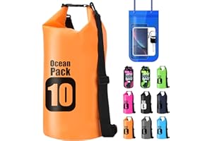 ShyaWorld Bolsa Mochila Impermeable Estanca Seca. litros Diferentes de Capacidad. Funda de Móvil Impermeable Estanca Hermética Incluida. para Playa Kayak Surf Montaña y el Uso Que tu Quieras.