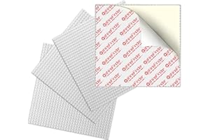 shineFinder 4 Plate Set Building Plate Compatible with Lego Building Blocks, 10"x10", Base Plate for Peel and Stick for Table Top, Wall, Storage Box (4 Pieces, White)