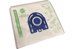 Bolsas XL para aspiradora Hoover H96, original, microfibra, Pure EPA, carbonos activos, antiolores, filtrado extra, compatible con Hoover H-ENERGY 700, 4 piezas