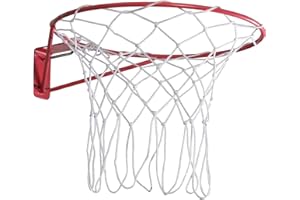 ND SPORTS Heavy-Duty Netball Hoop & Net – Durable Steel Rim with Weather-Resistant Nylon Net | Wall-Mounted Netball Hoop for Indoor & Outdoor Play | Easy Installation