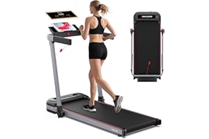 WALDEN SPORTS Walden Laufband Elektrisch Klappbar F2800 – Walking Pad für Zuhause & Büro, 2,5 PS Motor, Geschwindigkeit 1–10 km/h, 12 Programme, LCD Display, Fitness & Abnehmen