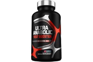 INSYNERGY LABS Ultra Anabolic Testosterone Booster for Men, Testosterone Support Formula for Muscle Growth Energy & Libido Enhancer, Magnesium Zinc Test Boost Supplement, 90 Vegan Capsules