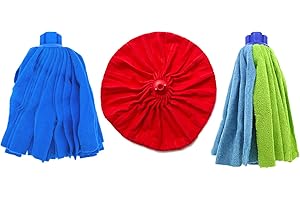 PAMEX 714874 Fregona Microfibra Ballarina Tiras Set 3 Unidades 3 Modelos 3 Usos, (modelos surtidos)