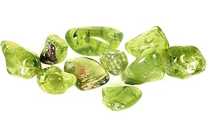 ‎CRYSTALAGE Peridot Tumble Stones