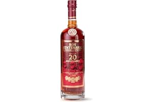 ‎CENTENARIO Ron Centenario | Fundación 20 Aniversario | Hergestellt im Solera-Verfahren | Weich und harmonisch im Geschmack | Ausgezeichnet mit der Silbermedaille bei der Tokyo Whisky & Spirits Competition |700ml