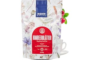 ‎MONTE NATIVO Himbeerblättertee Monte Nativo (300g) - Raspberry leaf tea während der Geburtsvorbereitung - Himbeerblätter ohne unerwünschten Zusätzen - Tee lose 100% natürlich - Aromatischer Kräutertee