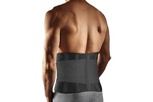 BACK BODYGUARD fascia lombare supporto schiena - corsetto lombare-fascia lombare ortopedico - fascia schiena lombare per Uomo e Donna-varie dimensioni