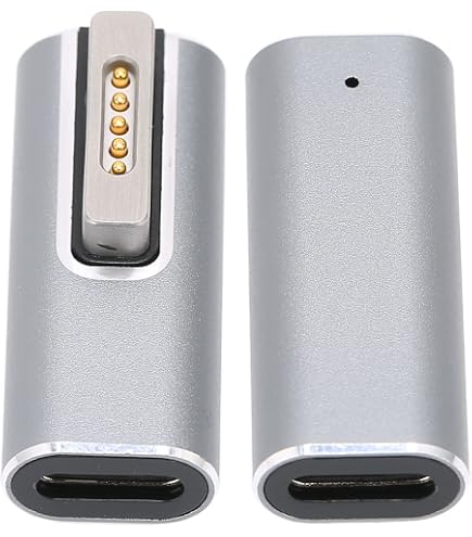 Adaptateur USB-C Vers Magnétique Magsafe 2 - Charge Rapide PD 100W Pour MacBook Ancien - Voyant LED