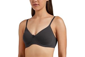 Jockey Womens Non Padded Non Wired Solid Full Coverage Bra