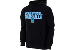 OLYMPIQUE DE MARSEILLE Sweat Capuche Fan Om - Collection Officielle