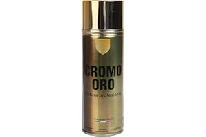 H HANSEL HOME Pintura Spray Especial Efecto Oro Cromado 400 Ml