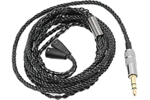 ANNADUE Headphone Cable for IE 8i IE 80 IE 8 120cm 3.5mm Earphone Replacement Cable for Mobile Phones, MP3, MP4, for IOS